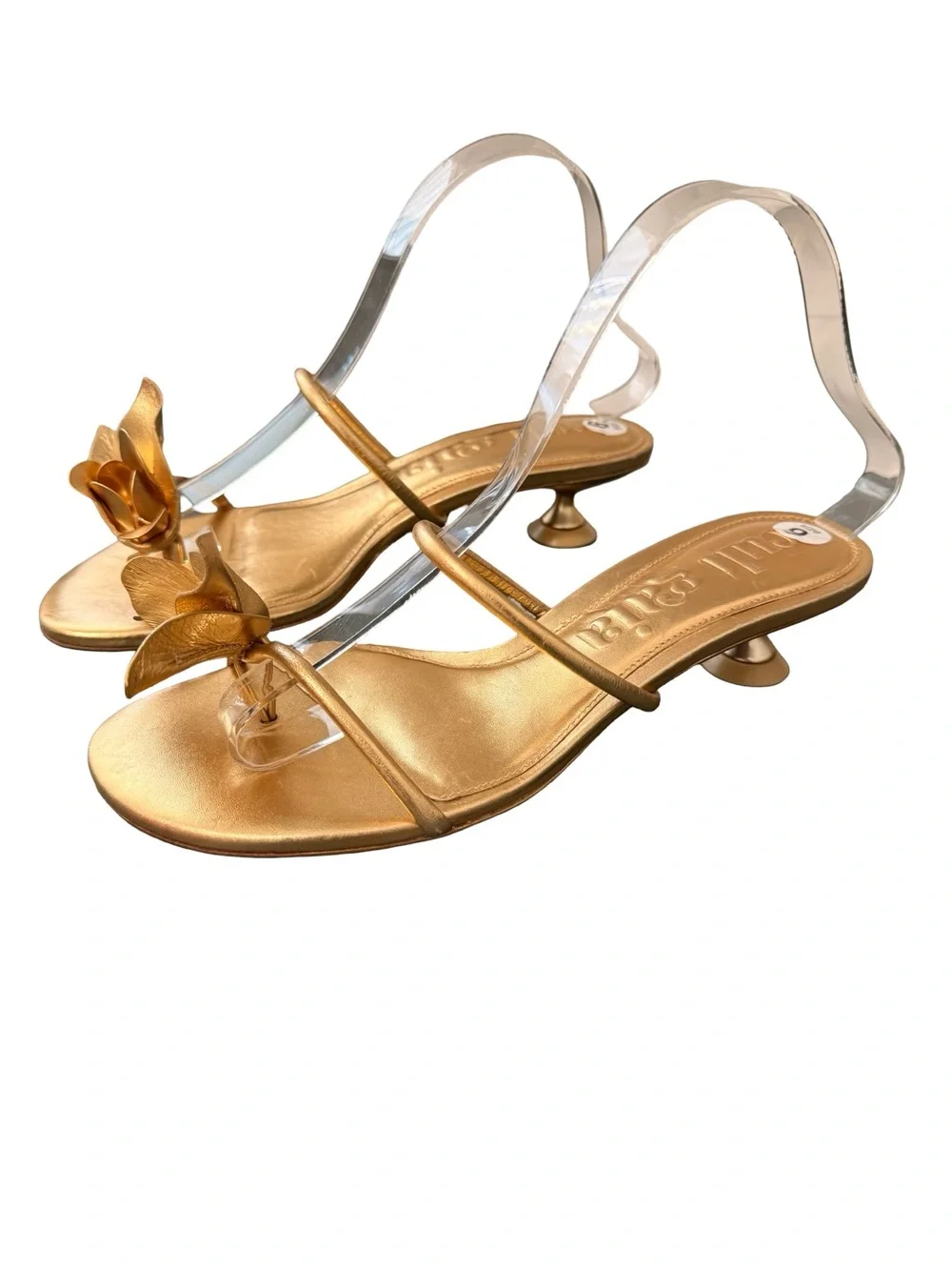 Cult Gaia Cosette Sandal in Brass
